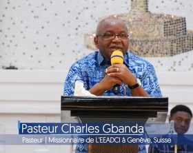 Pasteur missionnaire Charles Gbanda - Temple Bethsaïda