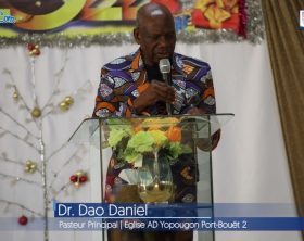 Dr. Dao Daniel Pasteur Principal - Eglise AD Yopougon Port-Bouët 2