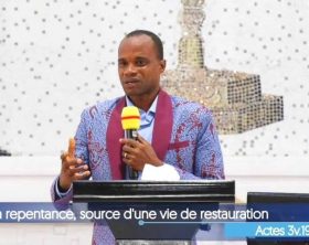 Pasteur N’Guessan Kouamé Dieudonné - La repentance, source d’une vie de restauration
