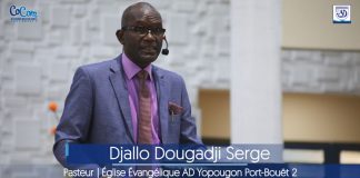 Thème : Le chrétien et le service de Dieu Pasteur Djallo Dougadji Serge