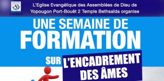 Semaine de formation sur l’encadrement des âmes formation sur l’encadrement des âmes