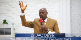 Par le Saint-Esprit, bâtissons nos vies pour relever de nouveaux défis Dr DAO Dissa Daniel