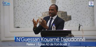 Par le Saint-Esprit , relevons le défi de l’intercession Pasteur N’Guessan Kouamé Dieudonné