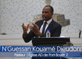 Par le Saint-Esprit , relevons le défi de l’intercession Pasteur N’Guessan Kouamé Dieudonné