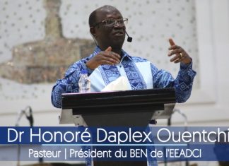 Je ne te laisserai point aller, que tu ne m’aies béni Dr Honoré Daplex Ouentchist