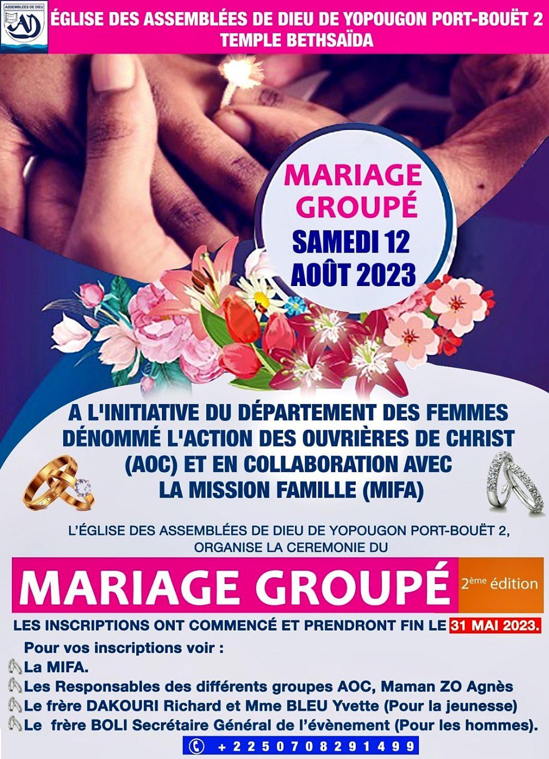 Mariage Groupé