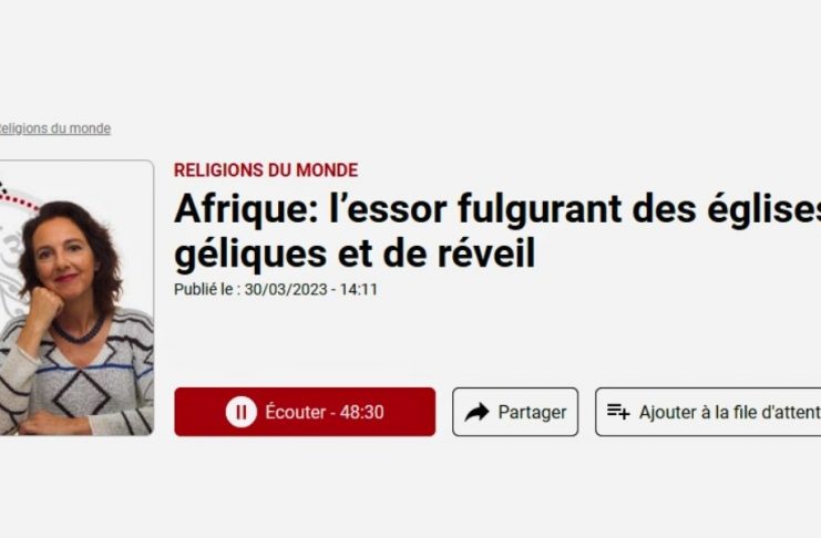 Émission « Religions du Monde » sur RFI Émission "Religions du Monde" sur RFI