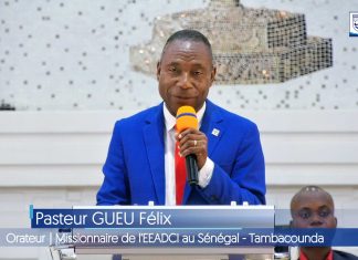 La mission du Seigneur GUEU Félix