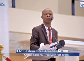 Par le Saint-Esprit, bon soldat de mon pays et missionnaire pour Jésus-Christ