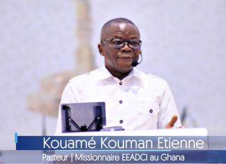 Thème: DEEADCI, un missionnaire par le Saint-Esprit