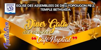 MIFA – Dîner Gala des couples ‘Café Nuptial’